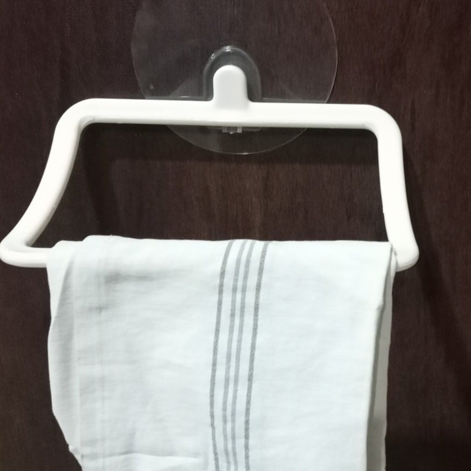 4096 Multi-Purpose Self Adhesive, Strong Sticker Self Adhesive Wall Mounted Hand Towel Holder/Hanger 4096 Multi-Purpose Self Adhesive, Strong Sticker Self Adhesive Wall Mounted Hand Towel Holder/Hanger